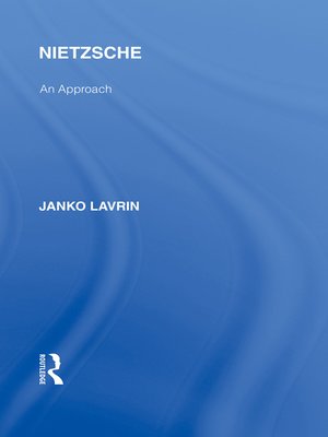 cover image of Nietzsche